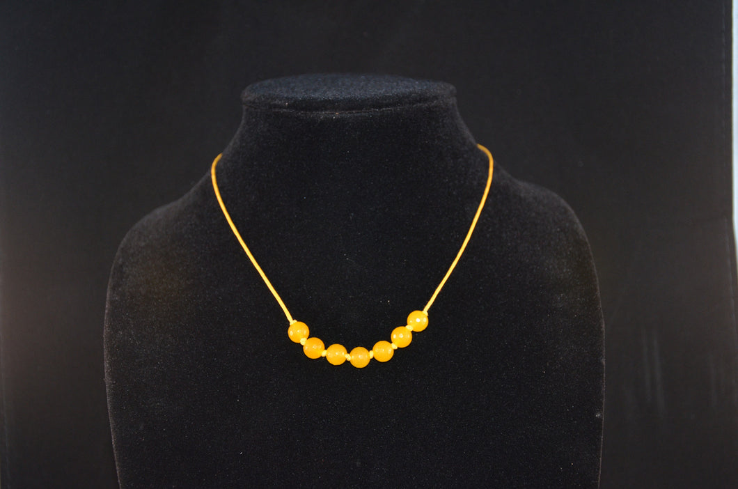 Simply Yellow Necklace